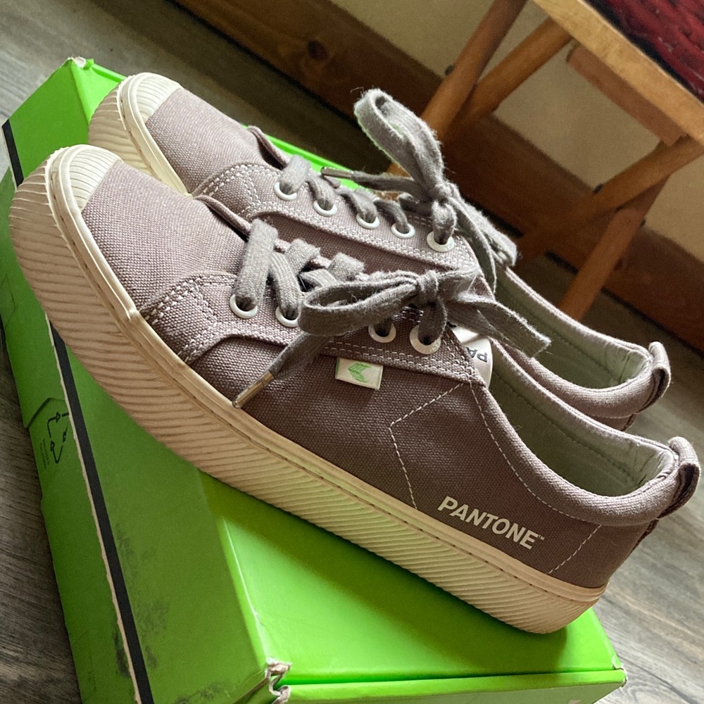 Cariuma OCA Low Pantone Canvas Sneakers in Bungee Cord